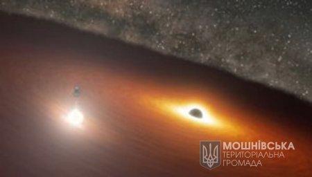 Телескоп NASA показав «орбітальний танець» гігантської чорної діри